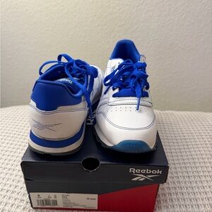 Reebok Men's Sneakers in White and Blue